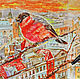 Bullfinches - picture on paper. Pictures. illustravel. Online shopping on My Livemaster.  Фото №2
