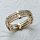Ring: ' Juvenia'- moissanites, gold, Rings, Moscow,  Фото №1