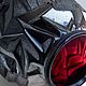 Ваза из марганцевого стекла. Вазы. GALLERIQUE. Ярмарка Мастеров.  Фото №6