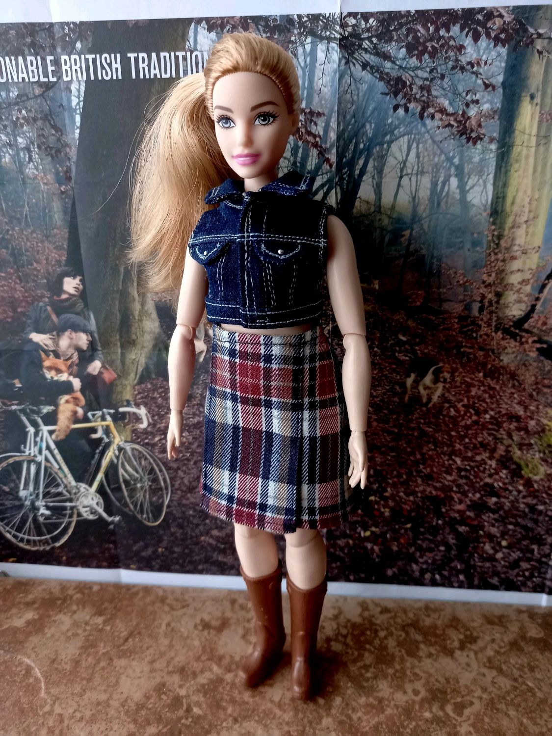 Одежда для Barbie 'Джинсовая юбка' из серии 'Мода навсегда' [K]