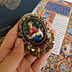 Order Brooch Order of the Madonna and Child. vettochka. Livemaster. . Brooches Фото №3