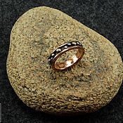 Украшения handmade. Livemaster - original item Origial unusual ring made of copper. Handmade.