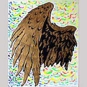 Картины и панно handmade. Livemaster - original item Pictures: Wings of Success (right). Handmade.