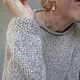 Shining sweater made of soft mohair. Sweaters. svetlana-sayapina. Online shopping on My Livemaster.  Фото №2