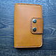 Set of leather. Wallet, cover, phone case. Cover. crecca. My Livemaster. Фото №4