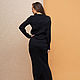 Women's Black Suit with Skirt. Suits. SHAPAR - knitting clothes. My Livemaster. Фото №5