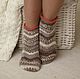 Socks woolen slim short 'Comfort'. Socks. gallery Korban Sofia. Online shopping on My Livemaster.  Фото №2