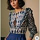 Винтаж: Люкс! Sezane.Франция .новая. Блузки винтажные. ВИНТАЖНЫЙ ШАРМ. Интернет-магазин Ярмарка Мастеров.  Фото №2