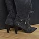 Order boots: Suede, Luxury Luciano Barachini. Italy, 37 p. Puppet World of Dominica. Livemaster. . Vintage shoes Фото №3