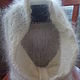 Order Snood downy white openwork ' Volnushki'. handmade from the wool of goats. Livemaster. . Snudy1 Фото №3