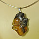 Amber. Pendant 'Buttercups-flowers 12'. Pendants. Amber is a warm stone. Online shopping on My Livemaster.  Фото №2
