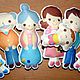 Игровой набор "Семья", Мягкие игрушки, Москва,  Фото №1