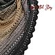  шаль вязаная ажурная крючком из хлопка. Шали. Knitted-stori. Ярмарка Мастеров.  Фото №6
