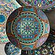 Комплект тарелок с часами, из коллекции  Altamarea. Тарелки декоративные. Творческая студия  Евгении Ансари. Ярмарка Мастеров.  Фото №9