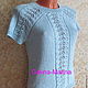 Openwork blouse .' Soft cotton ', Sweater Jackets, Penza,  Фото №1