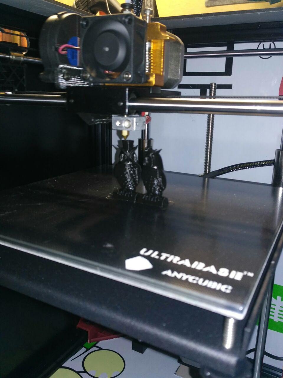 первая 3D печать!