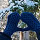 Варежки вязаные шерстяные. Варежки. Лена Коробова (lazylazyknits). Интернет-магазин Ярмарка Мастеров.  Фото №2