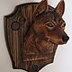 Dog-wooden panel on the wall. Interior masks. Art Branch Org (ArtBranchOrg). My Livemaster. Фото №4