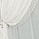 Шторы белое хлопковое кружево. Шторы. Шторы Anastasia Design. Ярмарка Мастеров.  Фото №6
