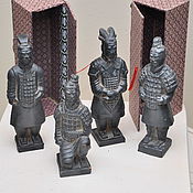 Для дома и интерьера handmade. Livemaster - original item Concrete terracotta warrior army. Handmade.