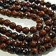Obsidian faceted beads 11,5 mm. PCs, Beads1, Saratov,  Фото №1
