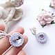 Серьги с кристаллами Swarovski. Серьги классические. Анастасия (Dianze). Ярмарка Мастеров.  Фото №4