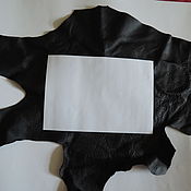 листы экокожи №5 нерезанная в рулоне черный