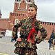 Костюм «Хохлома» в Русском Стиле. Костюмы. Авторские КОКОШНИКИ И ОДЕЖДА в Русском Стиле. Ярмарка Мастеров.  Фото №5