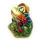 Ceramic figurine 'Frog in a hat'. Figurine. aboka. My Livemaster. Фото №5