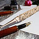 Brass handle with silver ORNAMENT. Handle. The Gift Oasis. My Livemaster. Фото №12