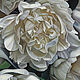 Painting 'White peonies' oil on canvas 70h100cm. Pictures. vestnikova. My Livemaster. Фото №5