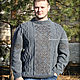 Order Mens sweater 'the Guardian'. Shop Natalia Glebovskaya. Livemaster. . Mens sweaters Фото №3