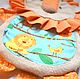 Игрушка-дуду Львёнок. Мягкие игрушки. Наталия Гамаюнова (dottydrop). Ярмарка Мастеров.  Фото №5