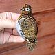 Brooch 'little turtledove', Brooches, Tver,  Фото №1