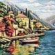 Oil painting 'Italy. Sunny day. Portofino ' landscape, Pictures, Elektrostal,  Фото №1