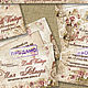 Фирменный Стиль «Dolls Vintage» Визитка бирка баннер аватар, Визитки, Энгельс,  Фото №1