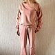 Traje deportivo femenino,, rosa de Estigmas'.Atelier en línea. Tracksuits. Авторское ателье  ,,Олизе'. My Livemaster. Фото №4