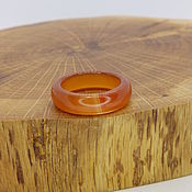 Украшения handmade. Livemaster - original item 17.5 r-r Ring Carnelian Agate (NKSA175). Handmade.
