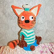 Куклы и игрушки handmade. Livemaster - original item Plush kitten. Handmade.