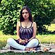 Сарафан "Шоколад". Туники. BOHO UNICUM. Ярмарка Мастеров.  Фото №4