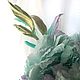 Заказать Пион Mint Ice. Наталья Богданова (silkflowerdeco). Ярмарка Мастеров. . Цветы Фото №3