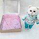Вязаная кошечка в костюмчике. Амигуруми куклы и игрушки. Дарья (kirakinder). Интернет-магазин Ярмарка Мастеров.  Фото №2