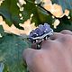 Кольцо с ящерицей: серебро 925 пробы и  аметист фиолетовый. Кольца. Shahinian Jewelry. Ярмарка Мастеров.  Фото №6