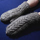 Women's double knitted mittens. Mittens. Warm Yarn. Online shopping on My Livemaster.  Фото №2