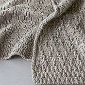Аксессуары handmade. Livemaster - original item Beige stole scarf knitted delicate cashmere and merino. Handmade.