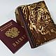 Обложка на паспорт с гравировкой, Именные сувениры, Евпатория,  Фото №1
