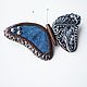 brooch `Butterfly fantasy` jeans
