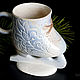 Mug 'Curly skate'. Vases. TinaRita. My Livemaster. Фото №4
