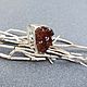 Кольцо с друзой цитрина. Кольца. Karma-jewelry. Ярмарка Мастеров.  Фото №5