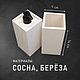 Диспенсер и стакан из дерева. Диспенсеры и стаканы. Александр (my-beresta). Интернет-магазин Ярмарка Мастеров.  Фото №2